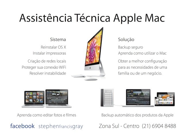 Foto 1 - Assistncia tcnica apple mac e ios