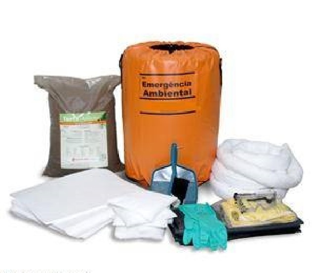 Kit Emergência Ambiental - Absorção 115 litros