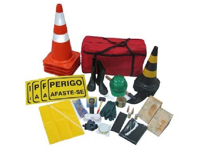 Kit Emergência Ambiental - Absorção 231 litros